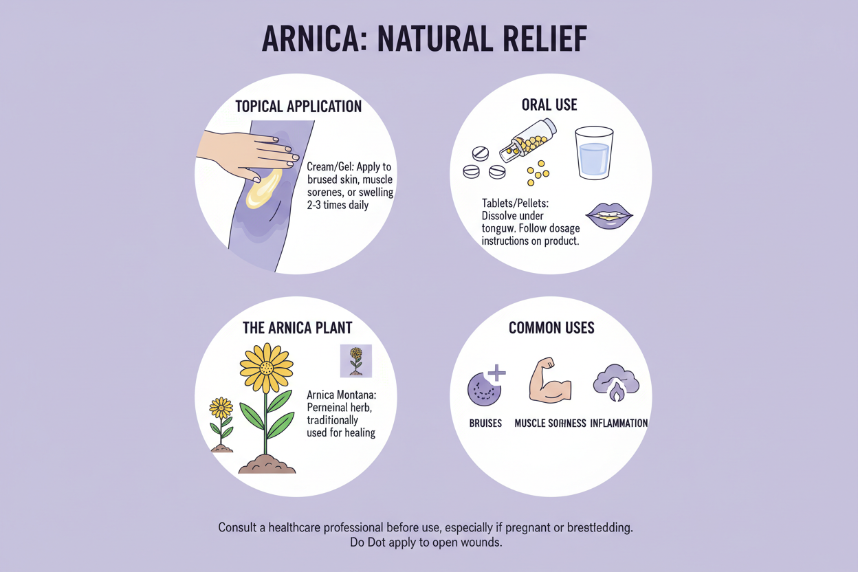 HOW TO USE ARNICA
