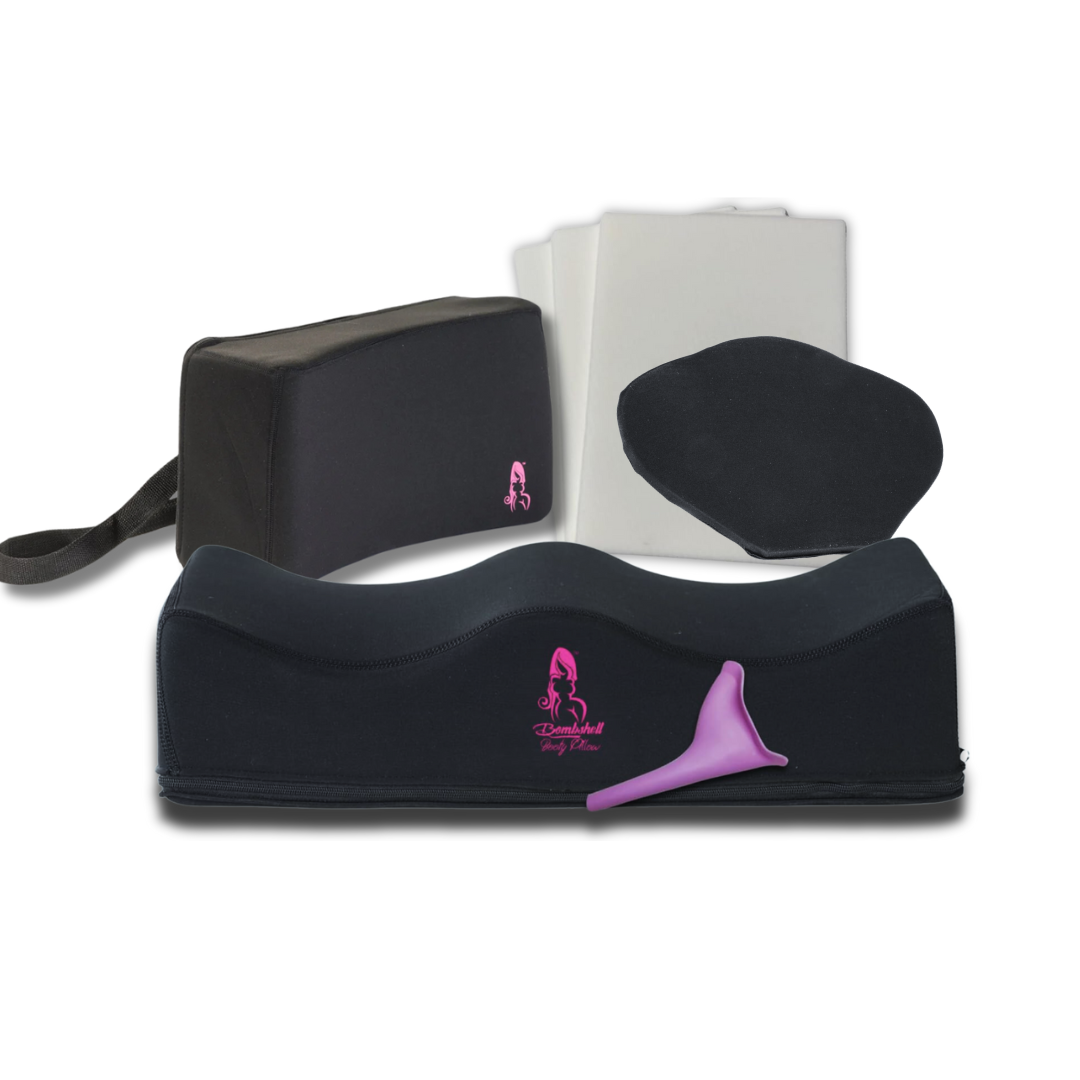 BBL Pillow Post-Op Essentials Kit: Ultimate Comfort for Sitting - Bombshell Booty Pillow
