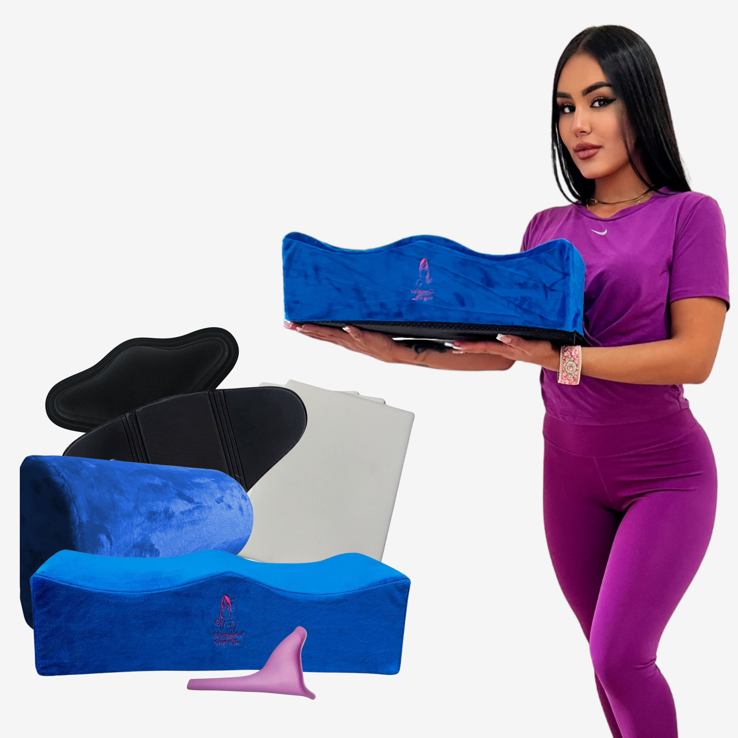 BLUE CUSHION BBL PILLOW RECOVERY SET - Bombshell Booty Pillow