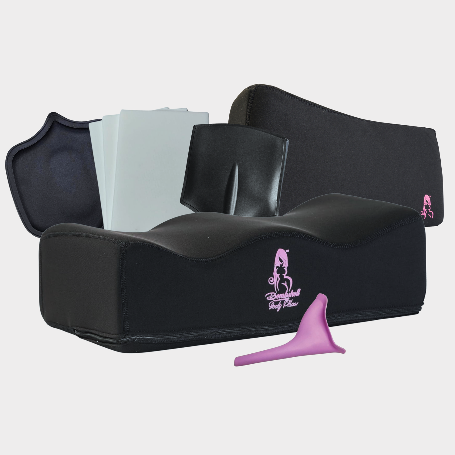 Kit post-opératoire pour lifting brésilien des fesses - Avec oreiller et dossier V3