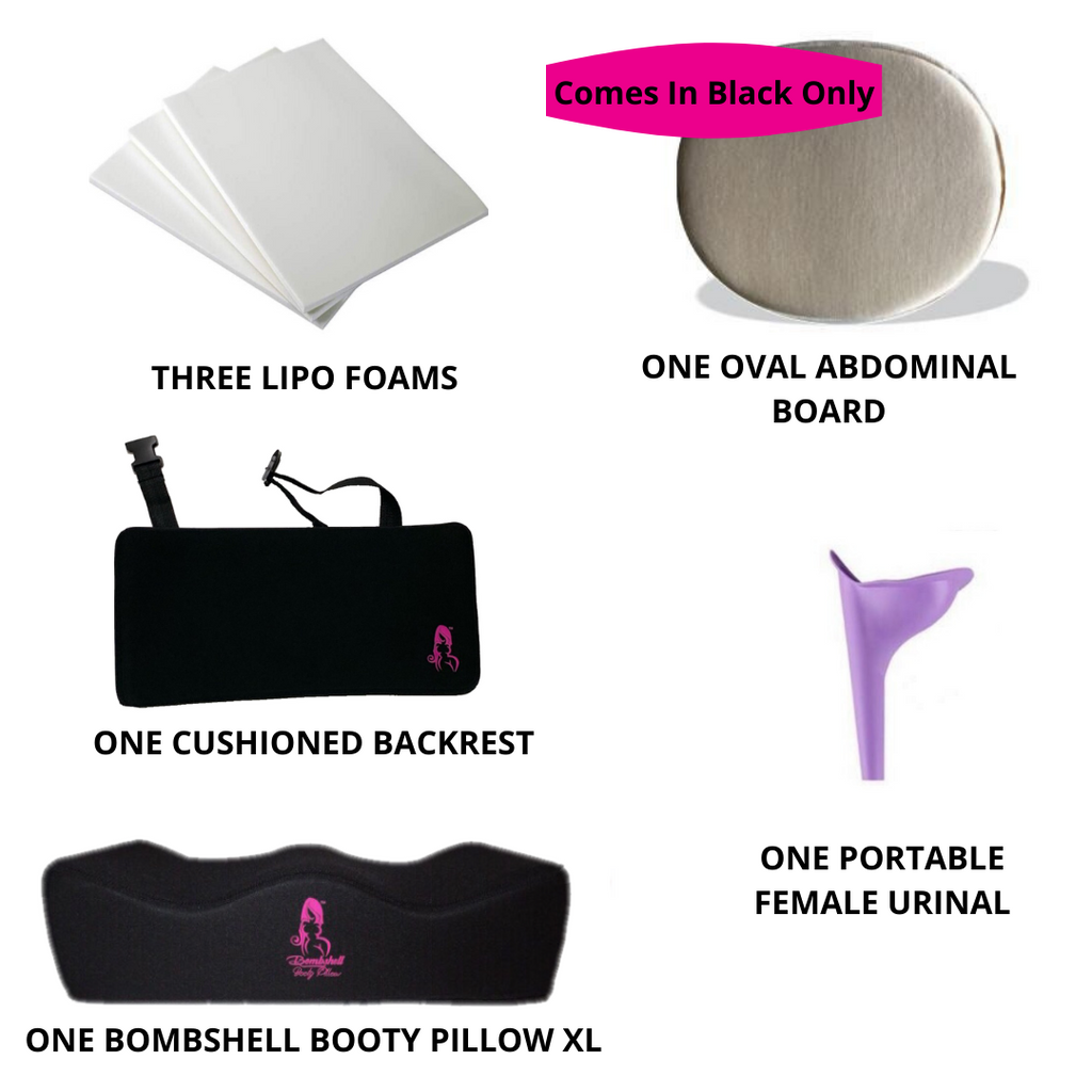 booty pillow backrest recovery kit