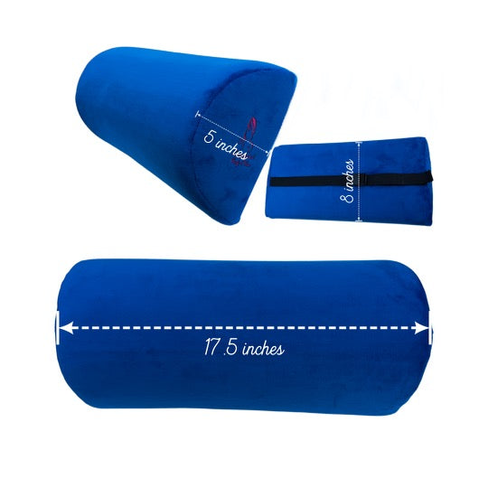 BLUE BBL PILLOW AND BACK-REST SURGERY RECOVERY SET LIPOSUCTION BOARD - BOMBSHELL BOOTY PILLOW