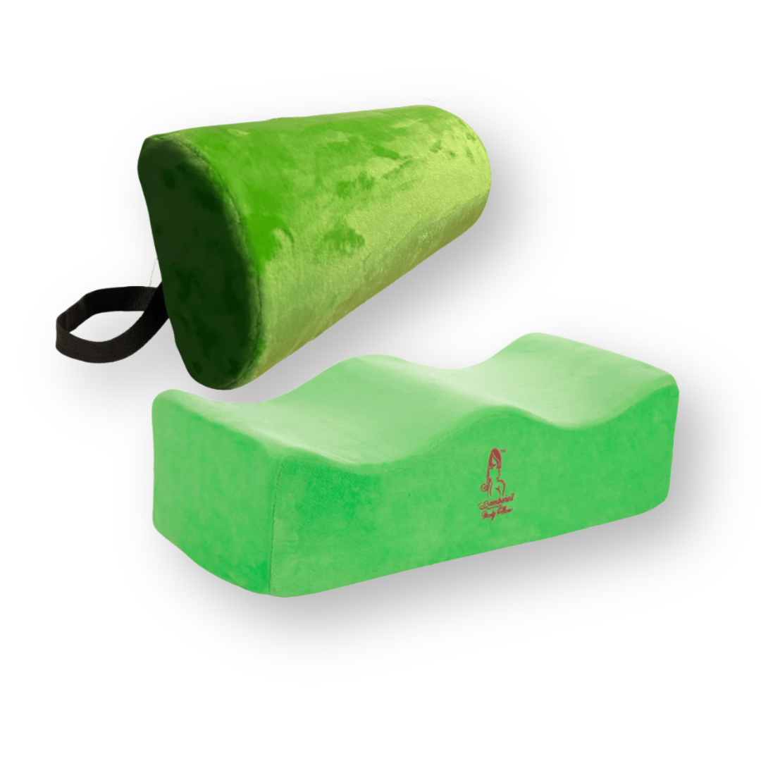 bbl pillow with back support, cojin bbl con espaldar, almohada bbl con espaldar lumbar