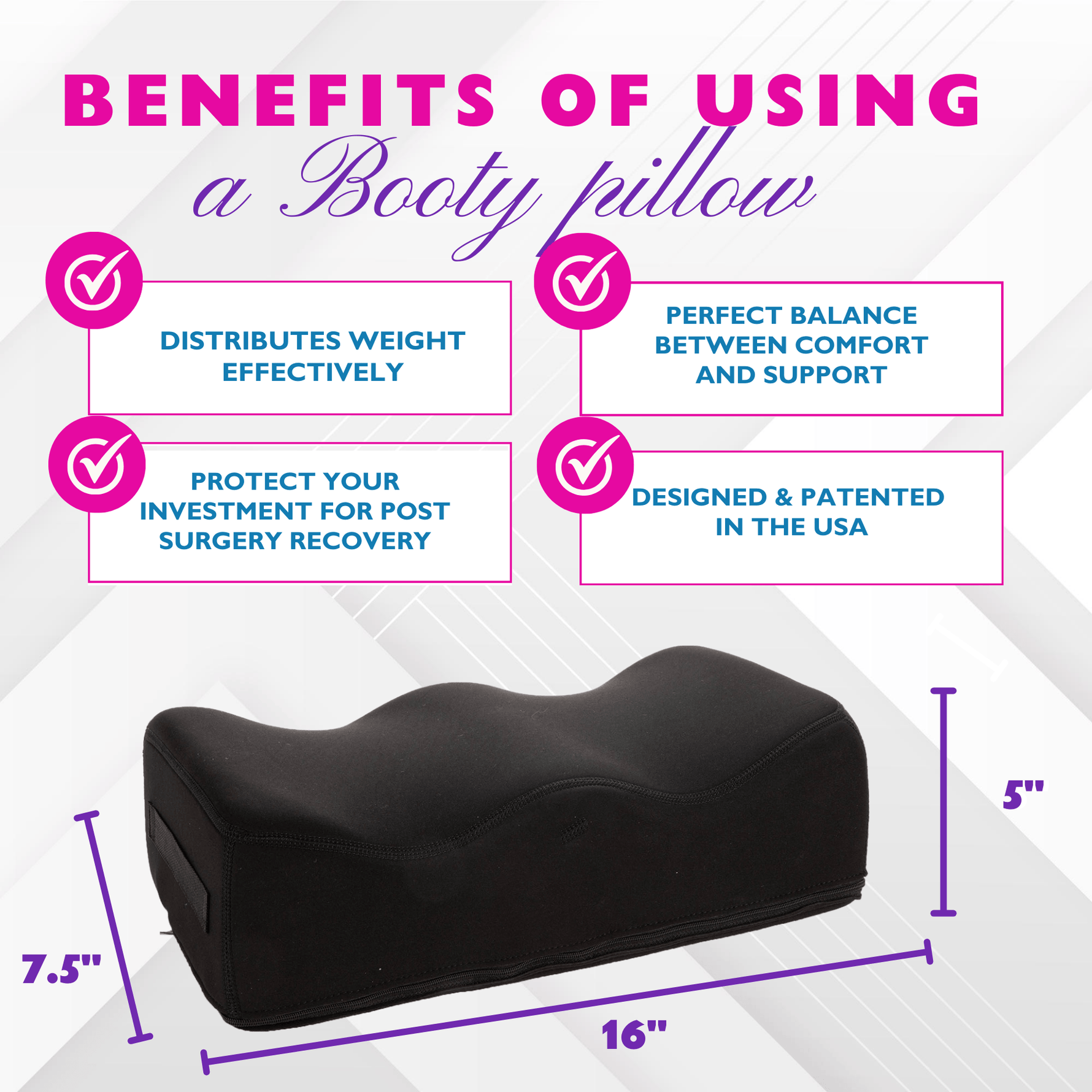 BBL After Care-Everything You Need To Know - Bombshell Booty Pillow