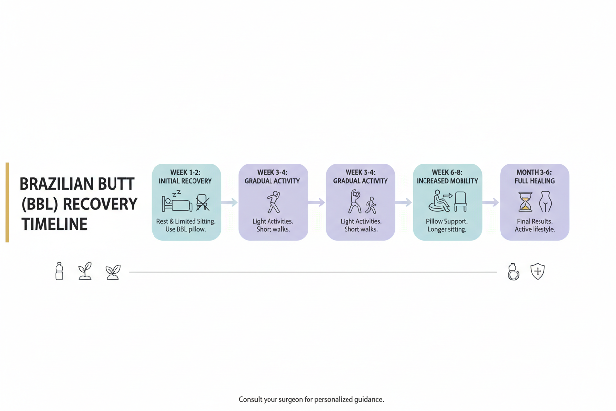 brazilian butt lift recovery timeline
