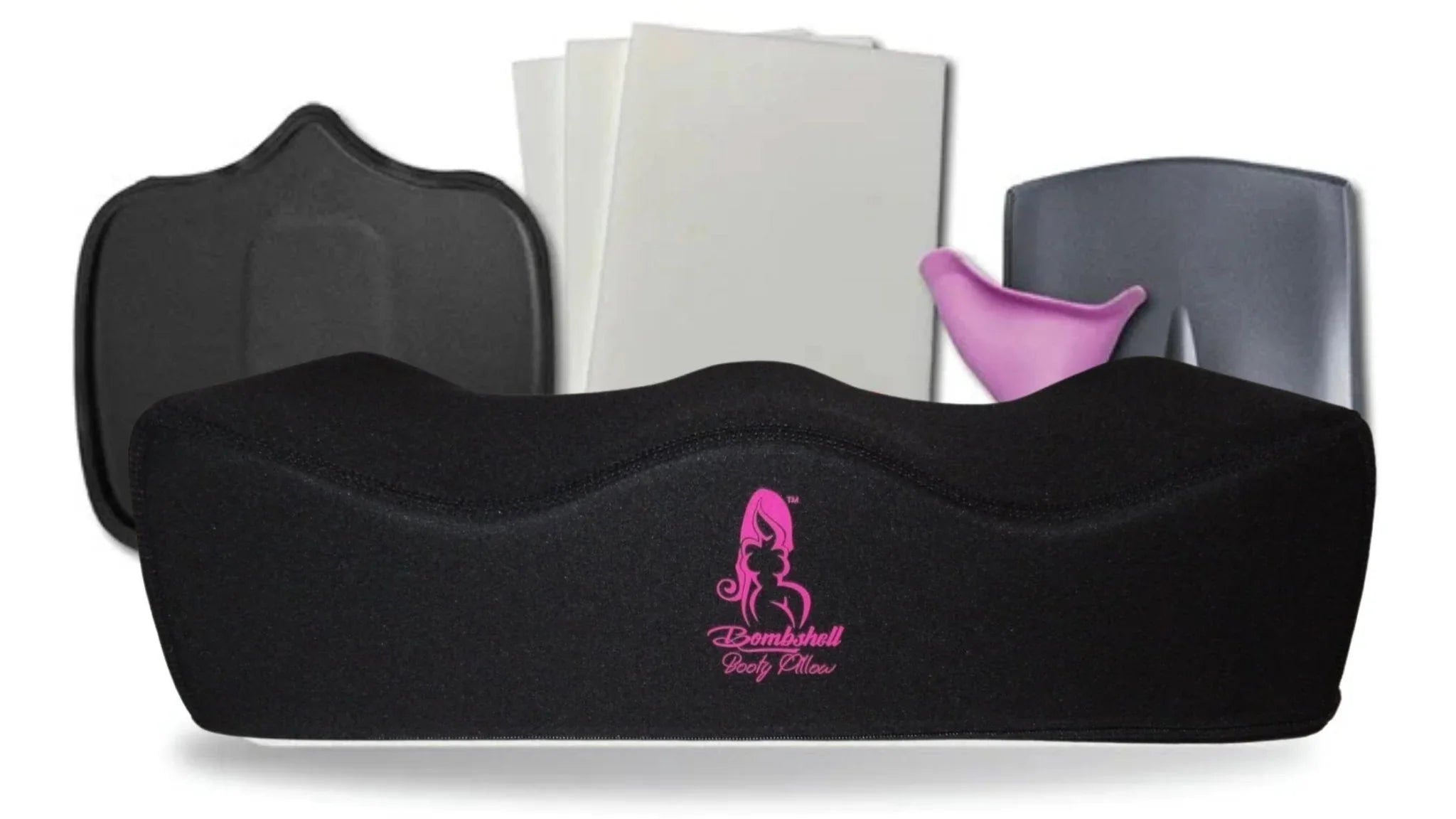 BBL Recovery Kit - Complete Post Surgery BBL Supplies with BBL Pillow, Backrest, and Compression Boards | Kit de Recuperación BBL