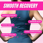 BBL Back Support Pillow | Post-Surgery Lumbar Cushion Add-On - Bombshell Booty Pillow