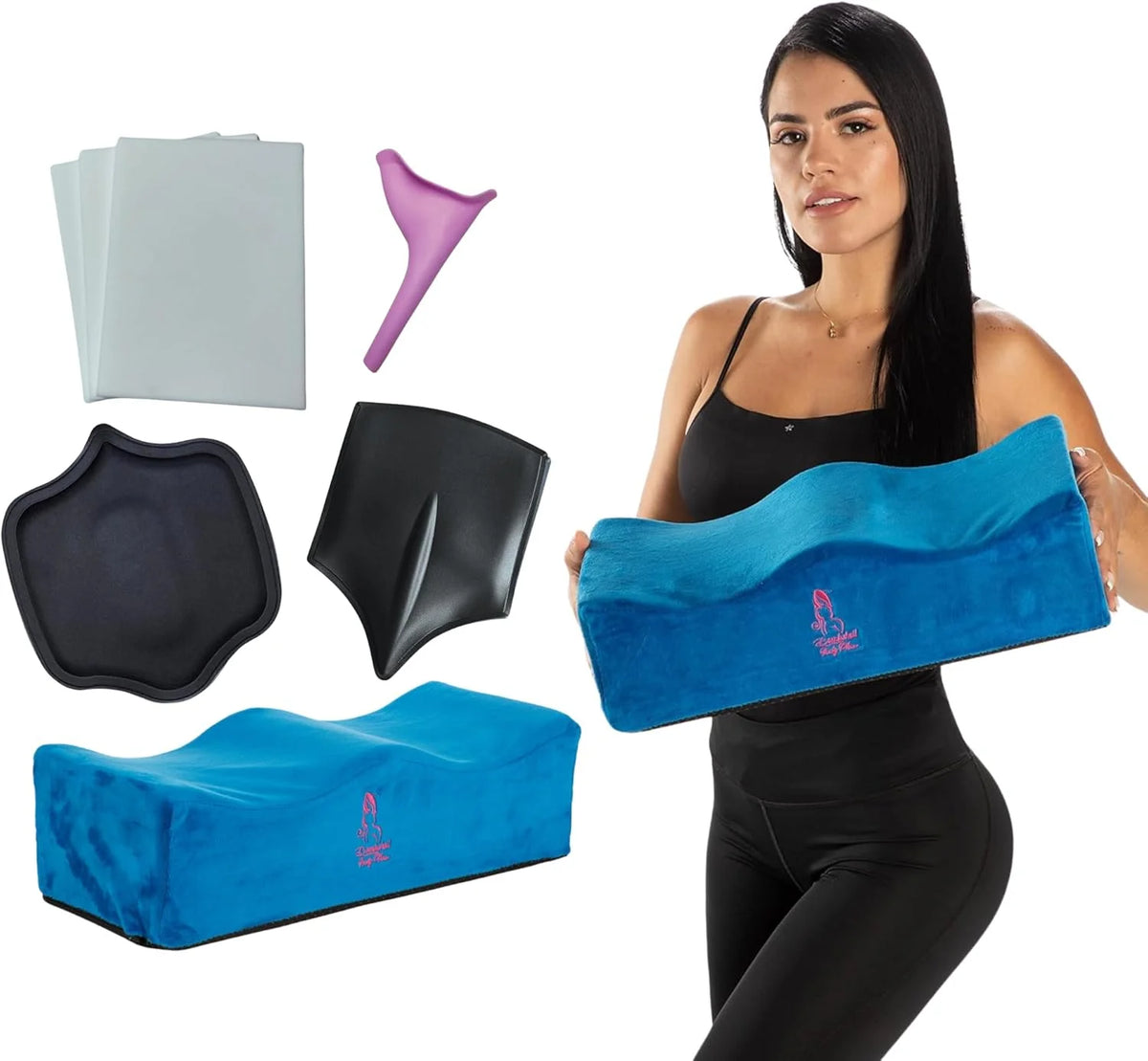 BBL Pillow + Compression Kit | 6-Piece Recovery Bundle with Boards & Lipo Foam 