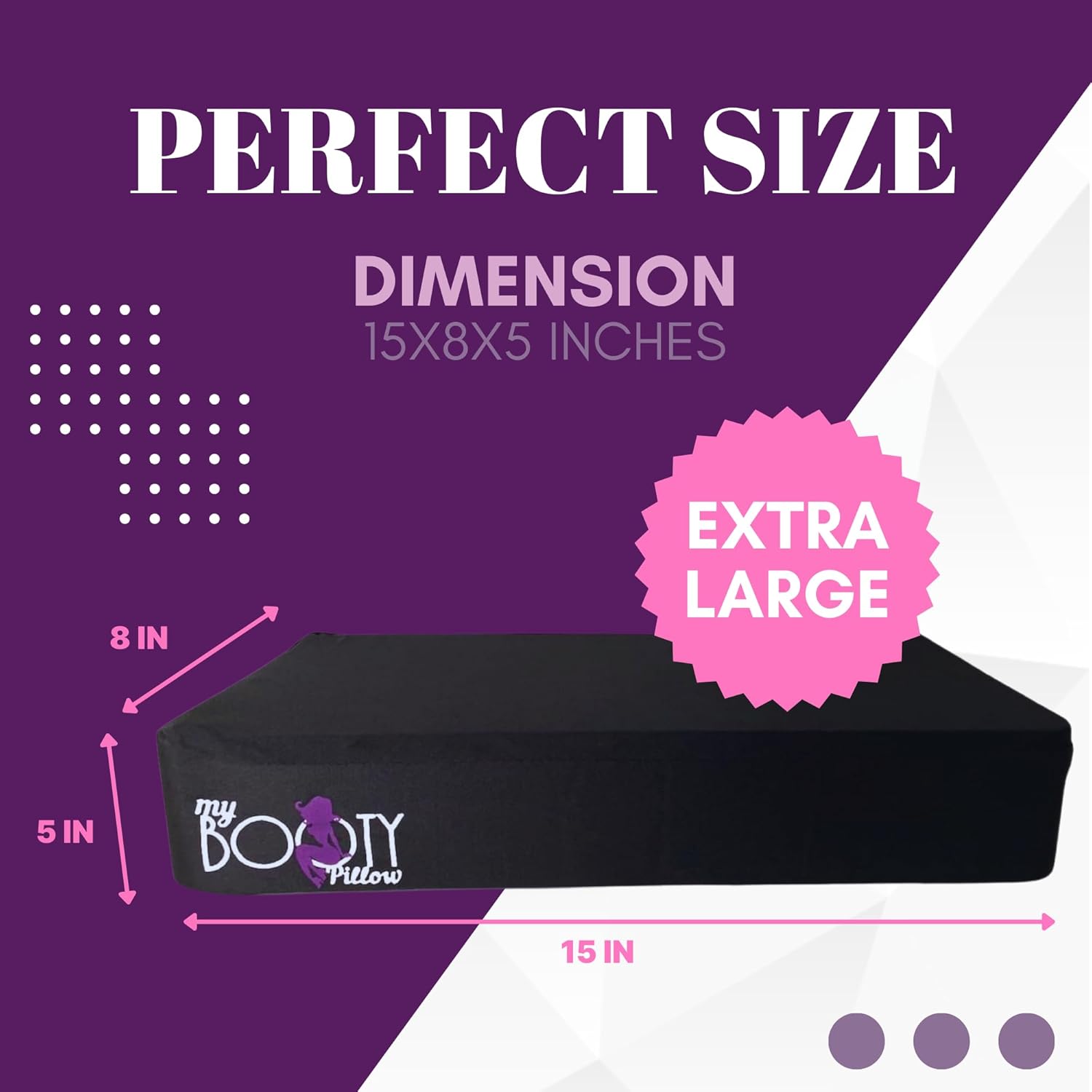 My Booty Pillow | Flat BBL Recovery Pillow - Doctor-Recommended Cushion - Bombshell Booty Pillow