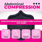 Abdominal Compression Board Post-Surgery – Reduces Swelling Prevents Creasing Even Pressure Improves Skin Retraction