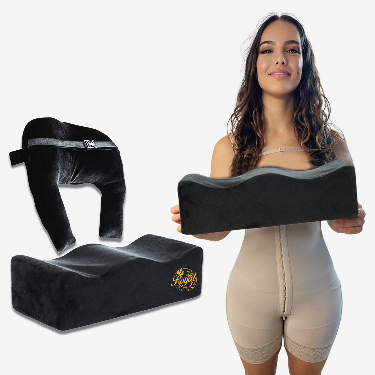 Brazilian Buttock Lift Pillow With Back Support Kit