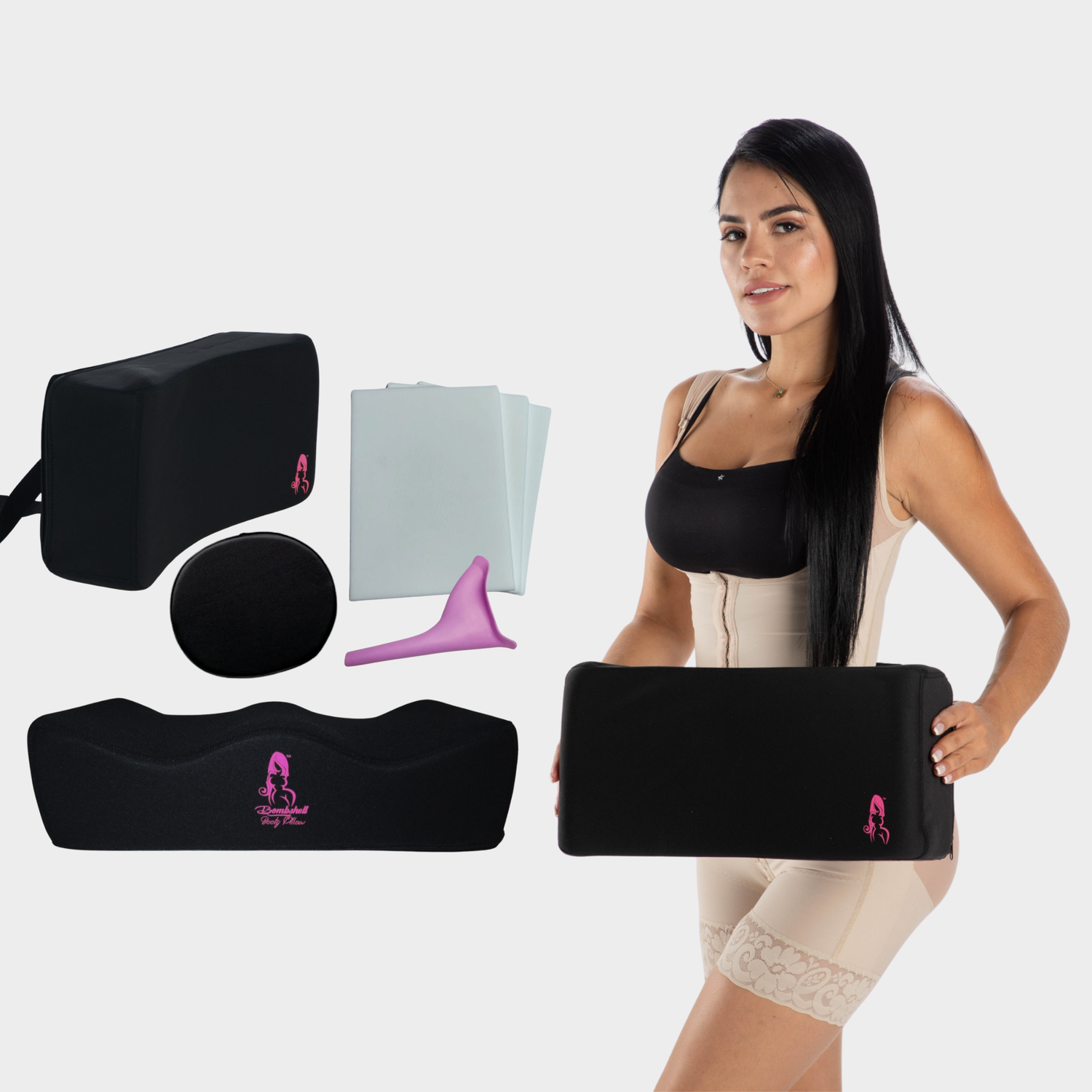 Coussin Bombshell Booty XL avec kit de récupération du dossier