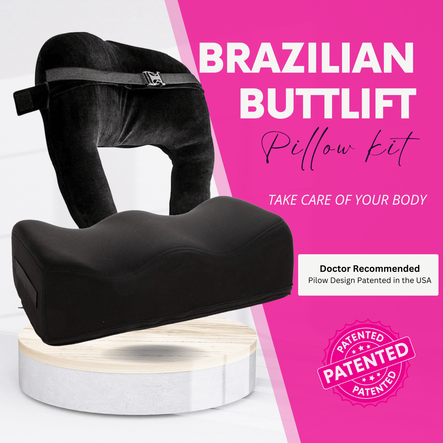 Brazilian Butt Lift Booty Pillow - Bombshell Booty Pillow