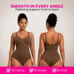 Women's seamless shapewear bodysuit — all-in-one shaping solution with posture support, tummy control, and lift