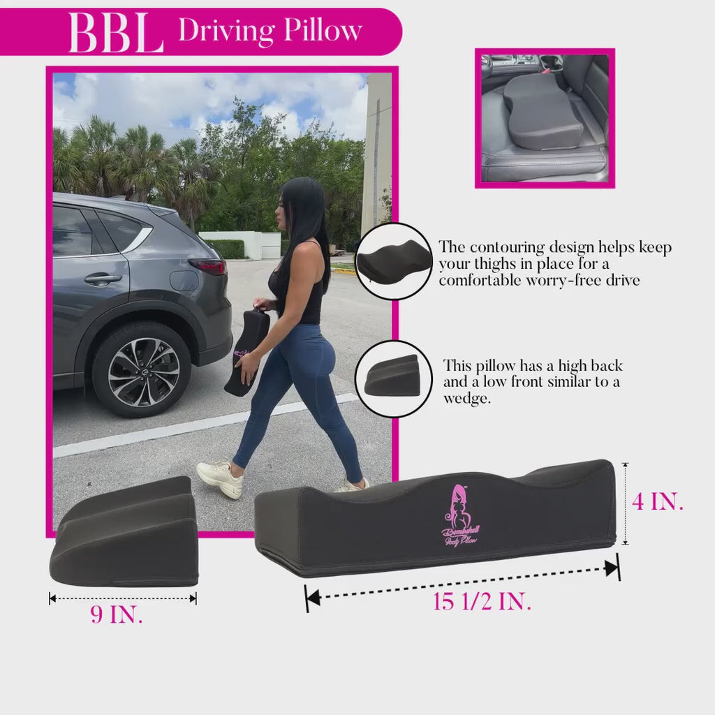  BBL Pillow for Car, Driving, Riding, Sitting