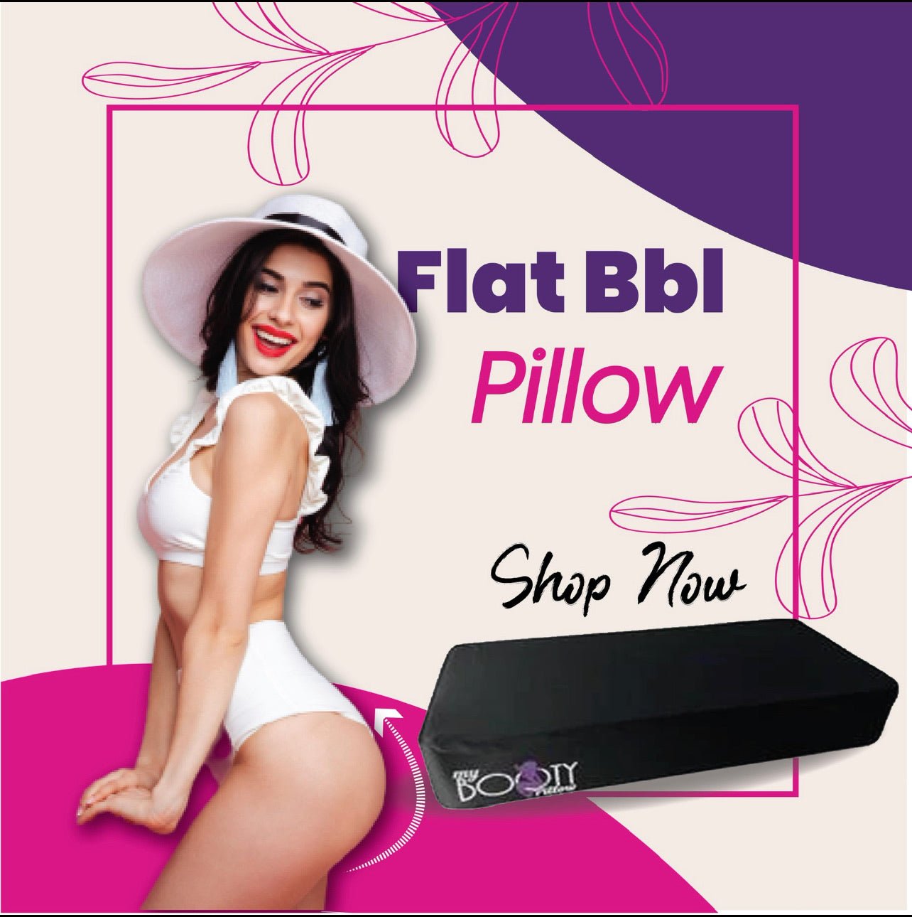 Brazilian Butt Lift V2 BBL Recovery Pillow & Backrest Combo - Bombshell Booty Pillow