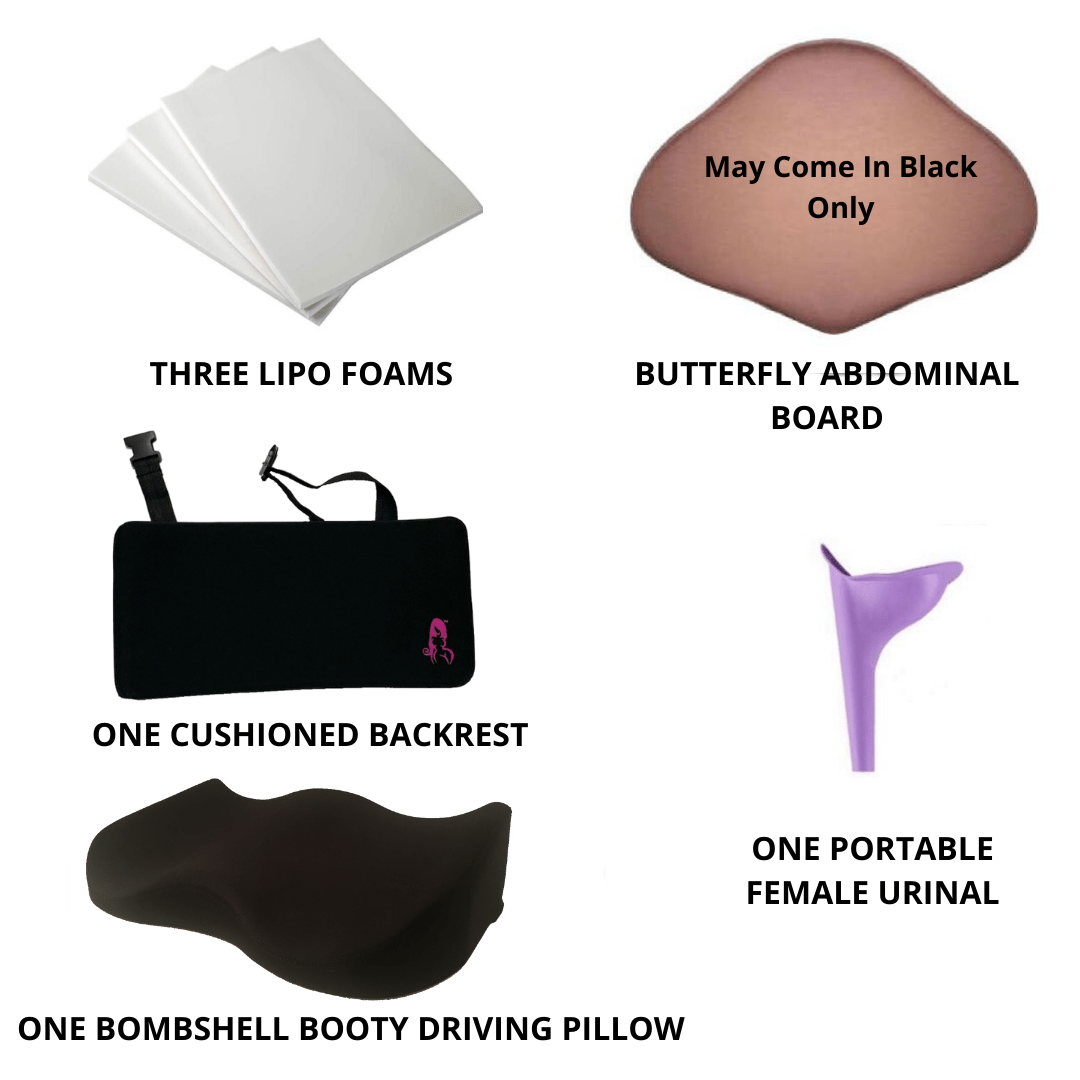 Butt Lift Post Op Essentials Kit extra layers - Bombshell Booty Pillow