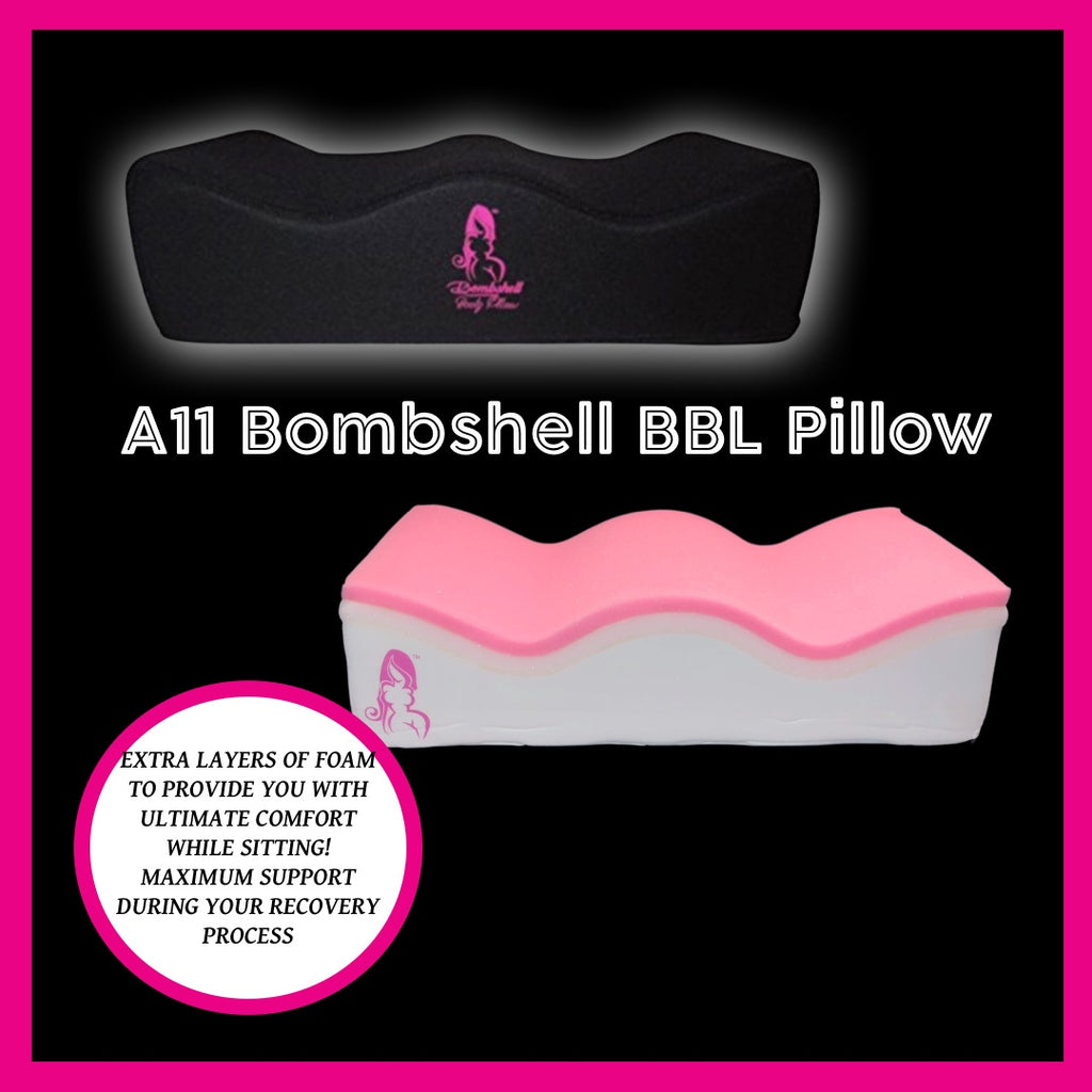 Bombshell Booty Pillow A11 Recovery Pillow & Backrest Combo - BOMBSHELL BOOTY PILLOW