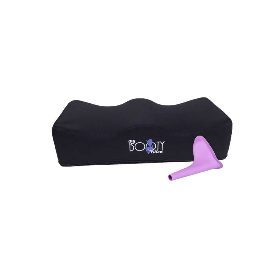 My Booty Pillow Comes with Tote and Female Urinal by Bombshell Booty Pillow