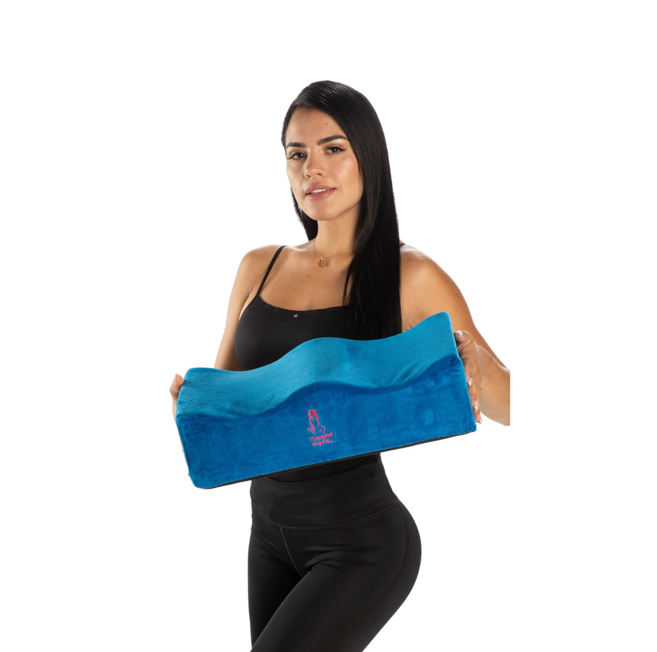 Bombshell Booty Pillow Cushion- Blue BBL Pillow