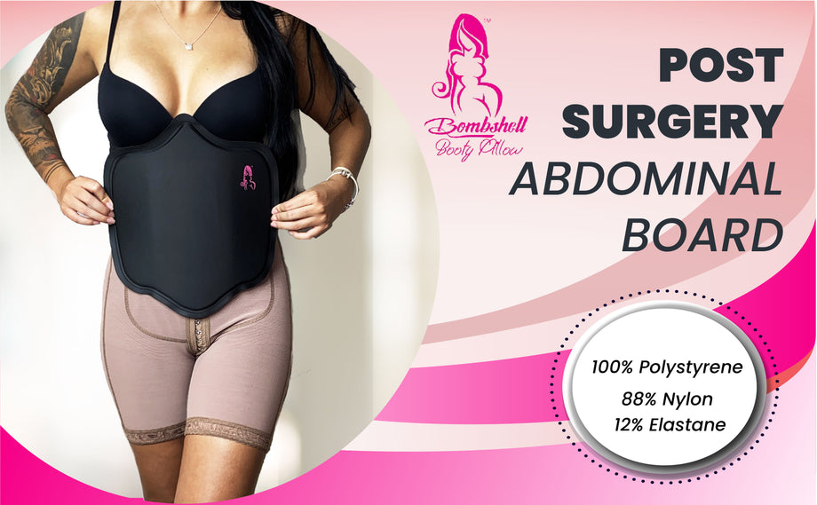 BBL Abdominal Board Post Surgery by Bombshell Booty Pillow