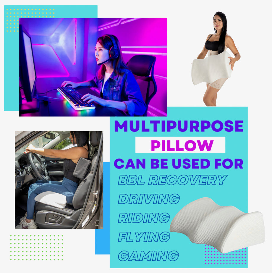 Multipurpose BBL Driving Pillow by Bombshell Booty Pillow