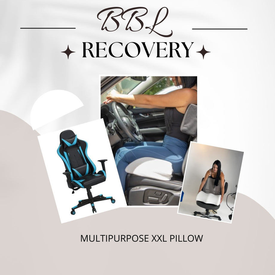 BBL Pillow for The Car, Gaming Chair Pillow, Multipurpose Pillow by Bombshell Booty Pillow