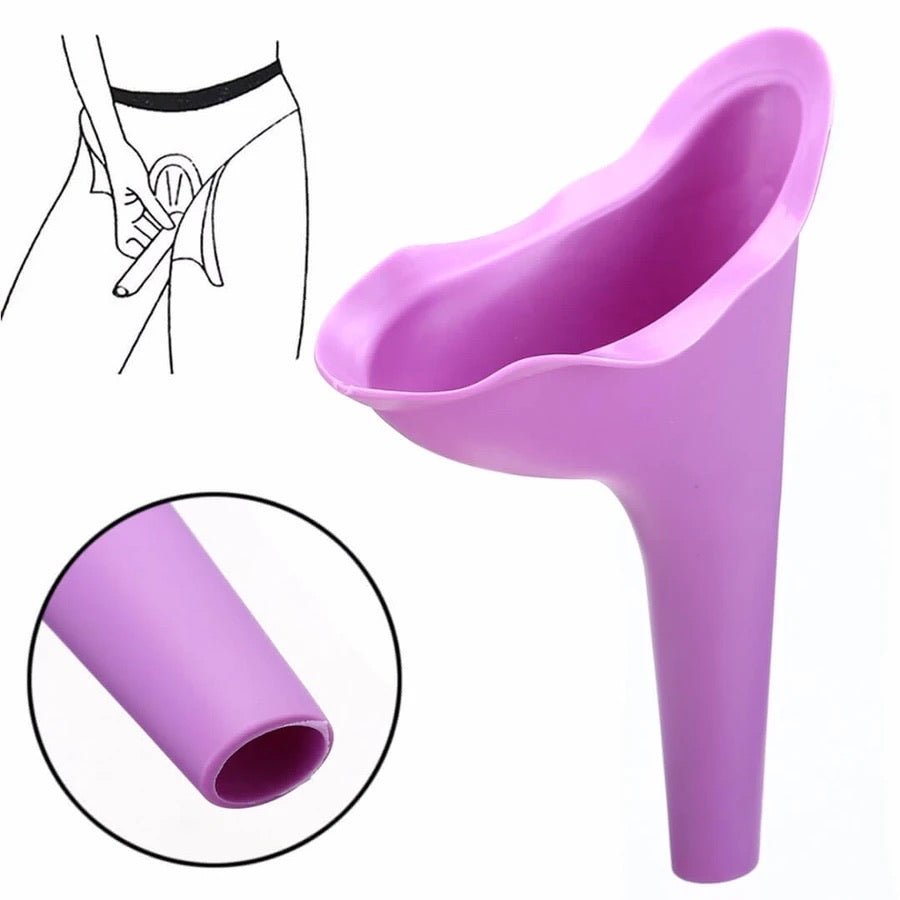 Portable Female Urinal device - Bombshell Booty Pillow