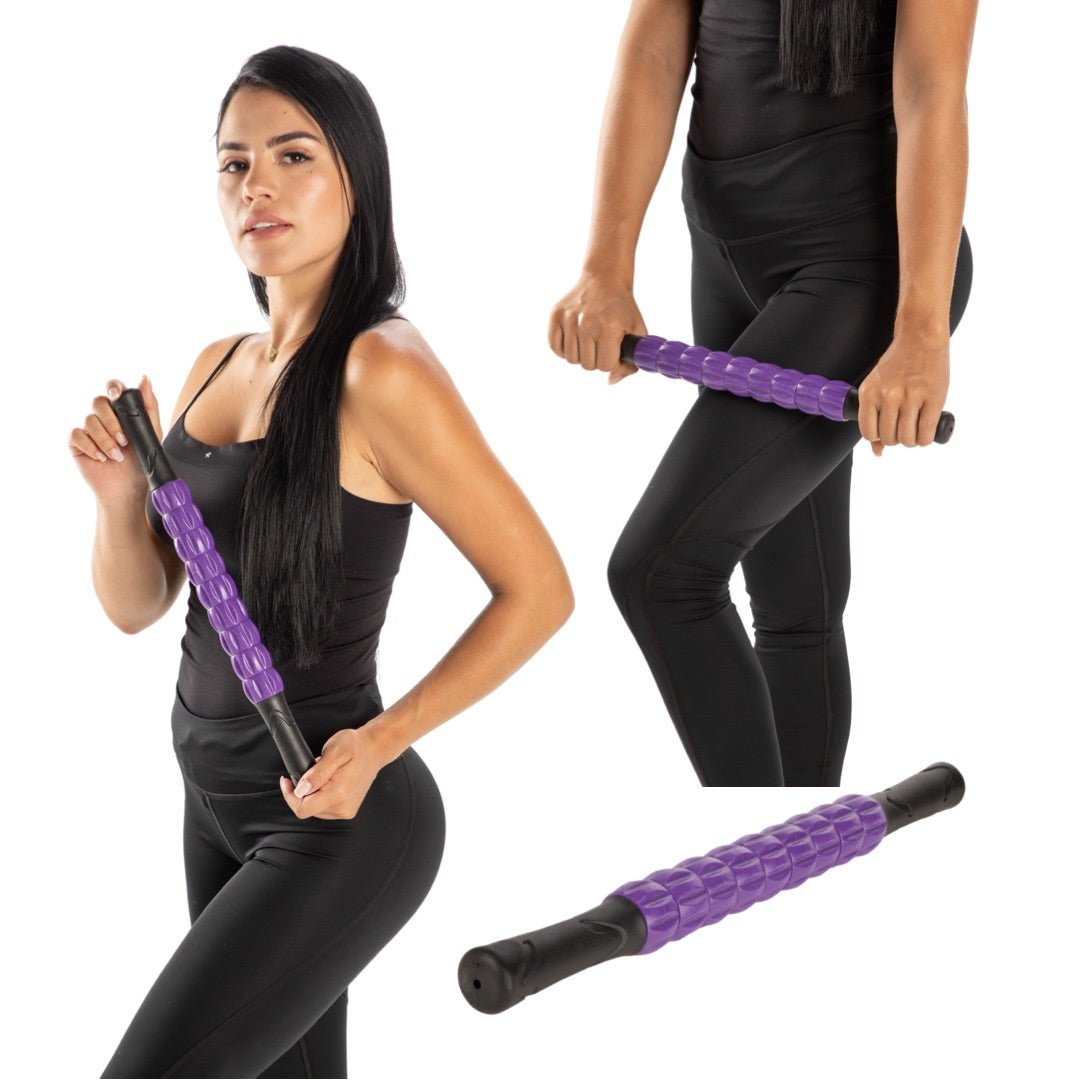 PURPLE HAND HELD MASSAGE ROLLER - Bombshell Booty Pillow